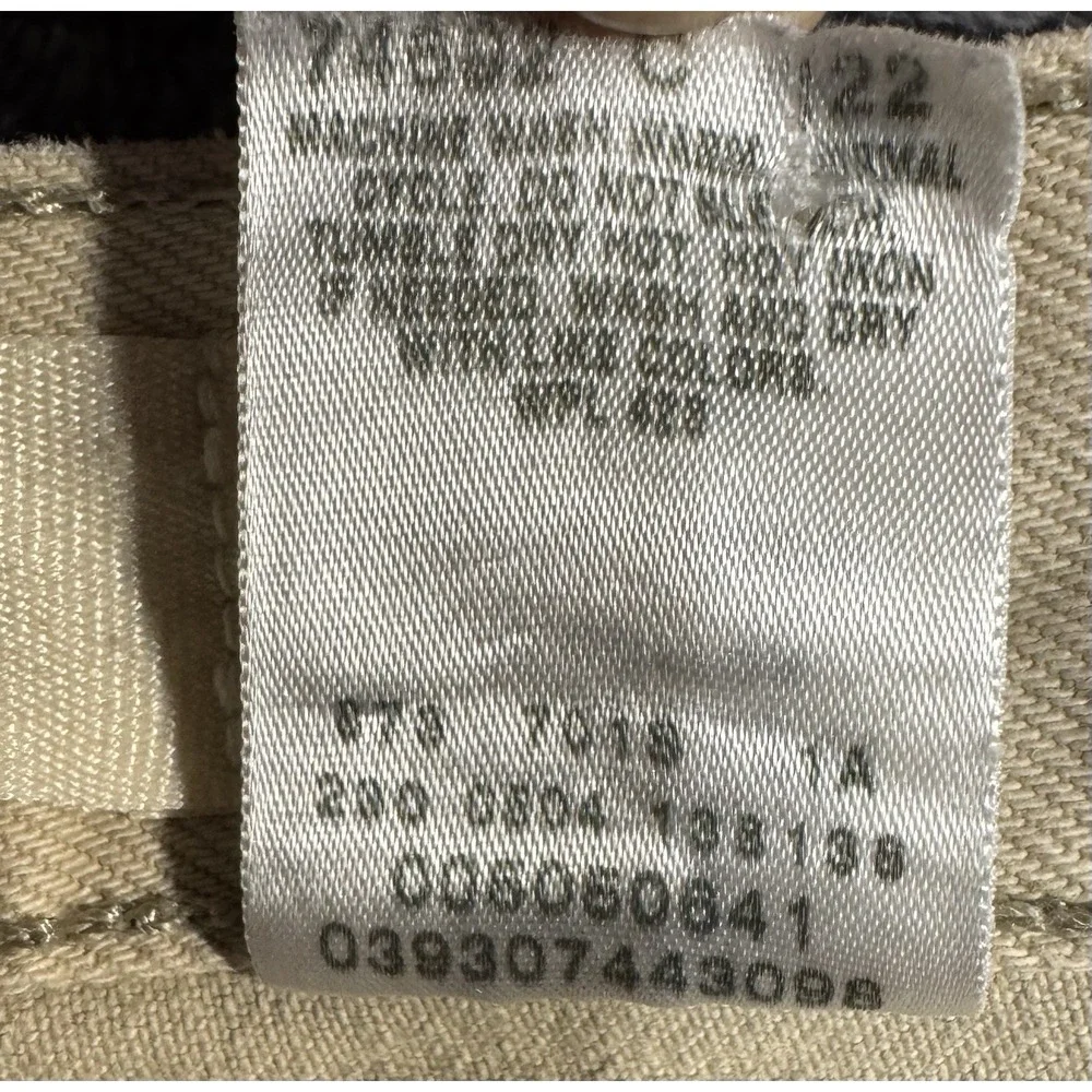 Vtg Levis 505 Jeans Mens 34x29 Beige Tan Regular Fit Denim Pants